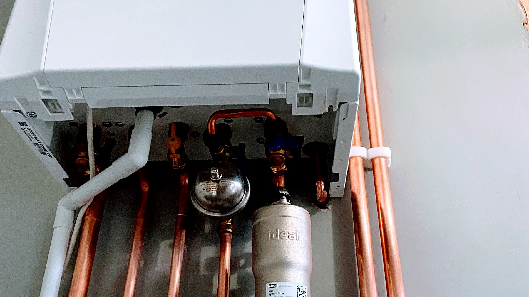 Copper pipework by D.V