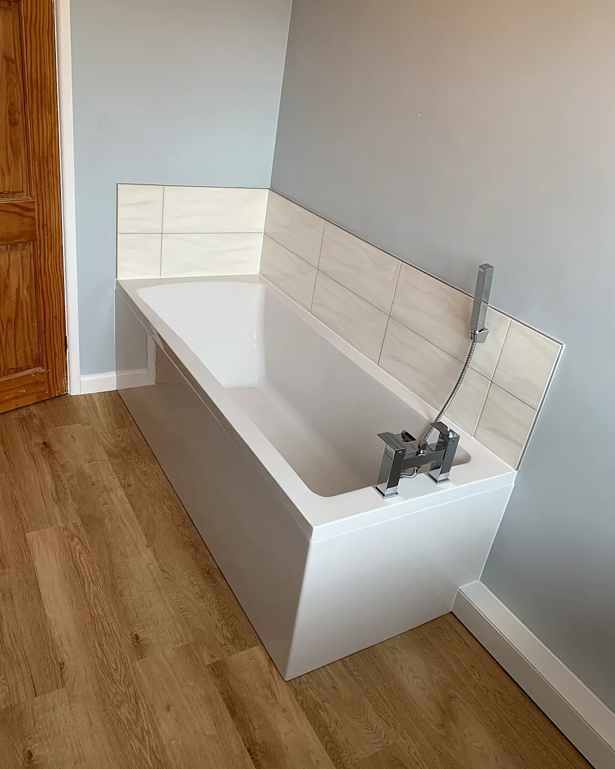 New bath installation